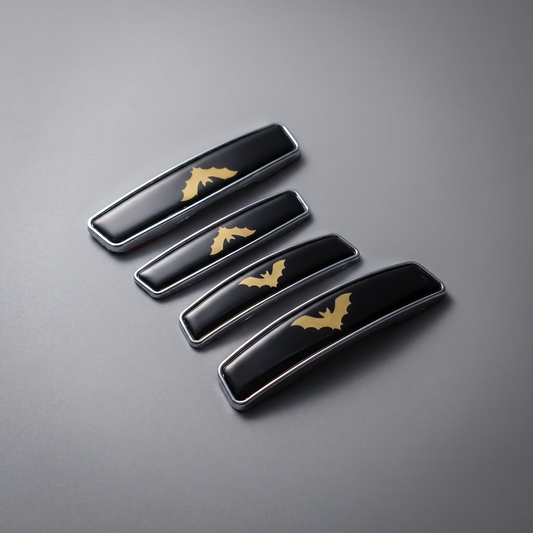 Modesto Premium Door Edge Guard – Chrome Batman Design