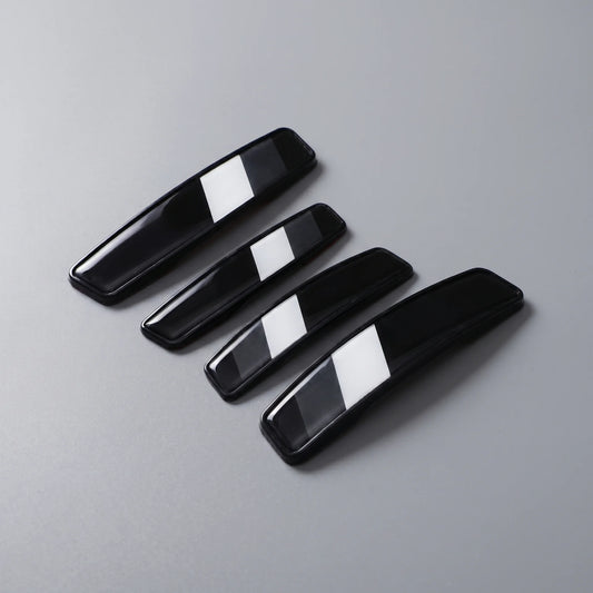 Modesto Premium Door Edge Guard – Black Geometric Design