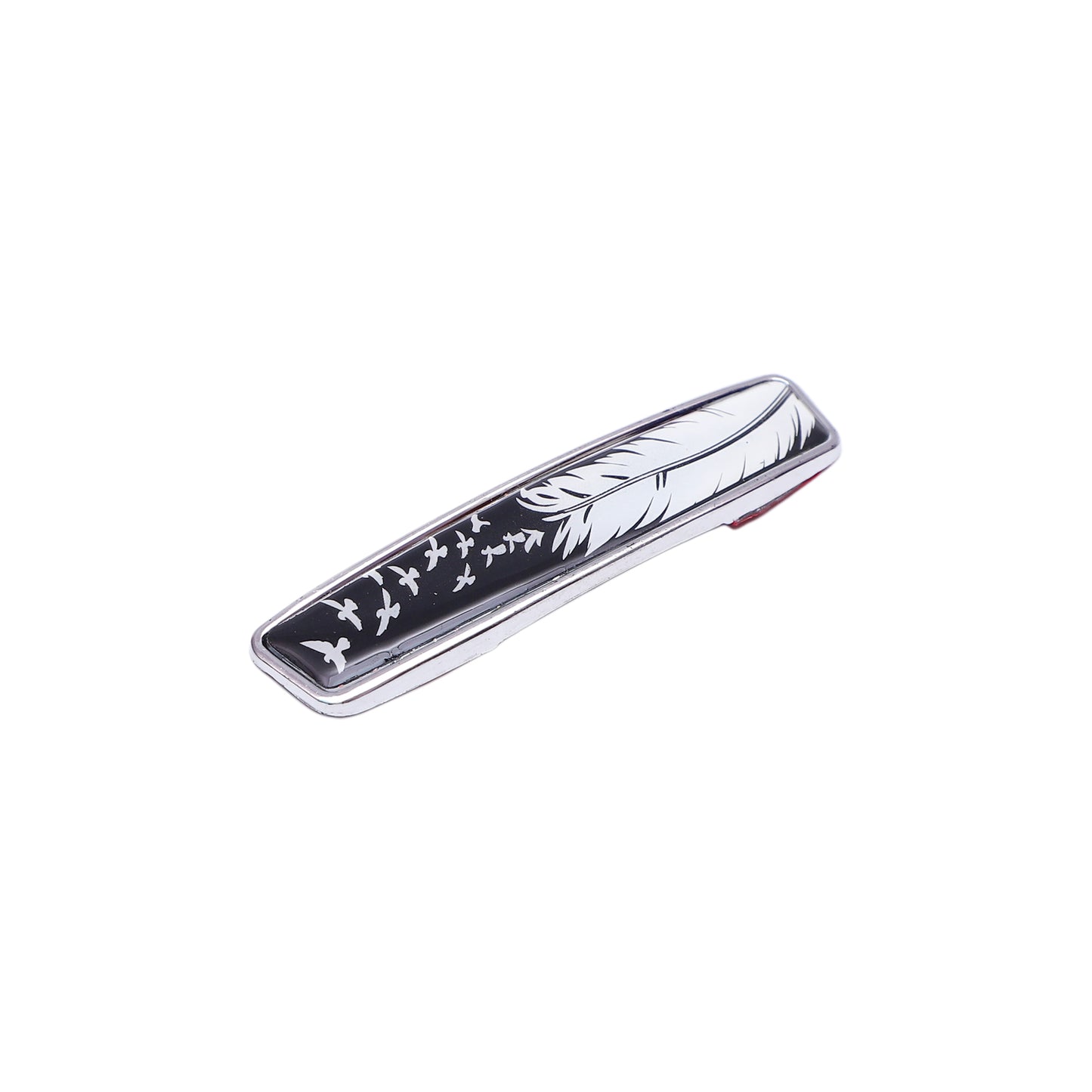 Modesto Premium Door Edge Guard – Chrome Marble Design