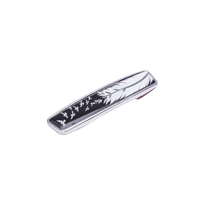 Modesto Premium Door Edge Guard – Chrome Marble Design