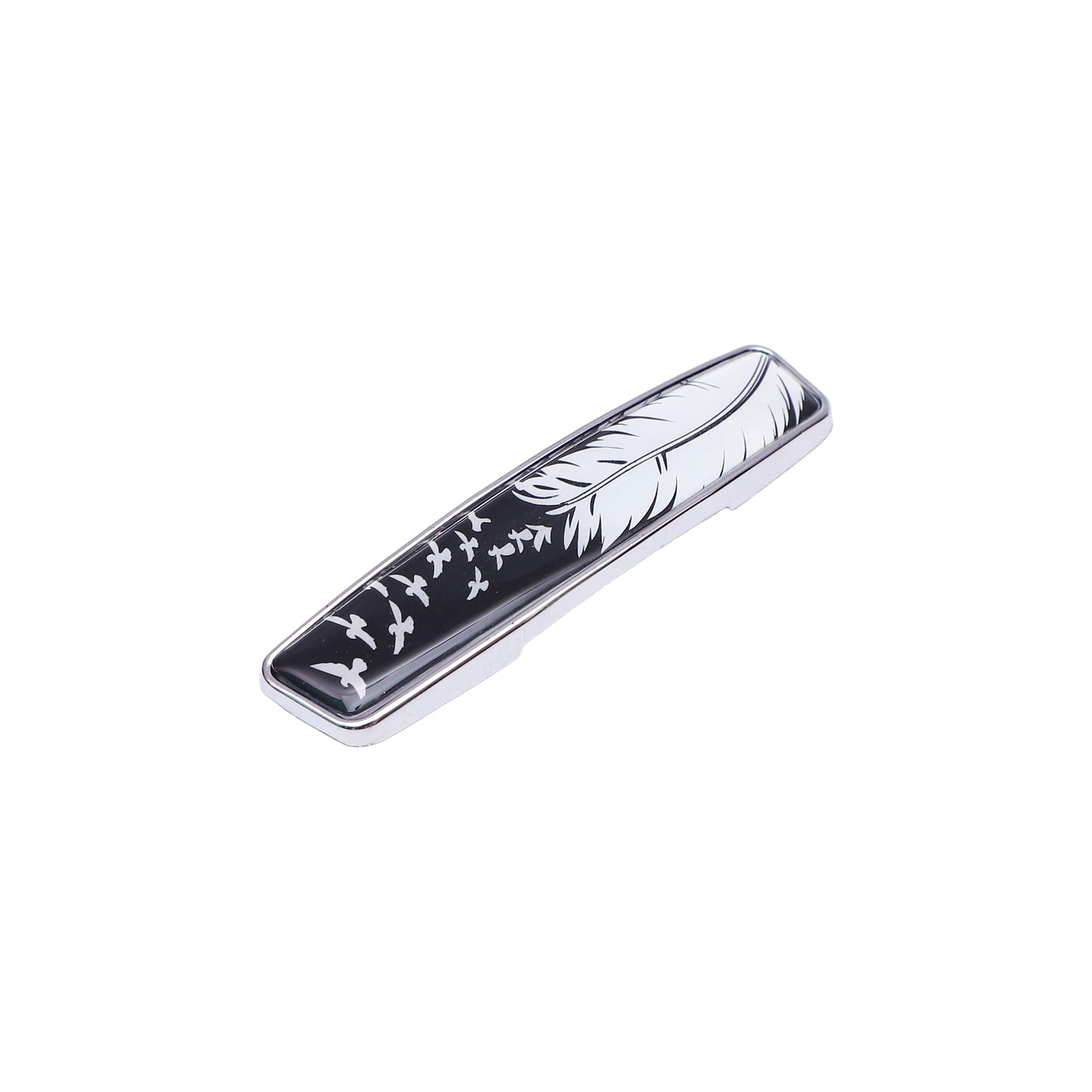 Modesto Premium Door Edge Guard – Chrome Marble Design