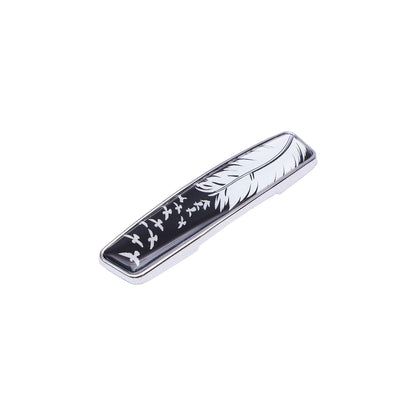 Modesto Premium Door Edge Guard – Chrome Marble Design