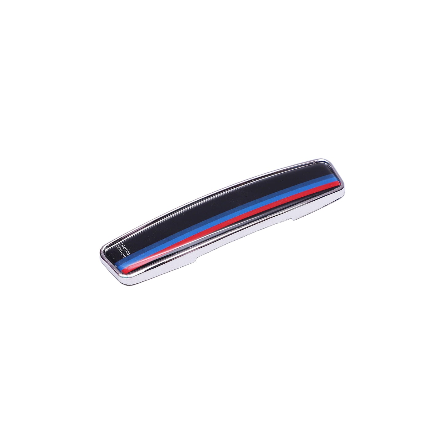 Modesto Premium Door Edge Guard – Chrome Blue Accent Design