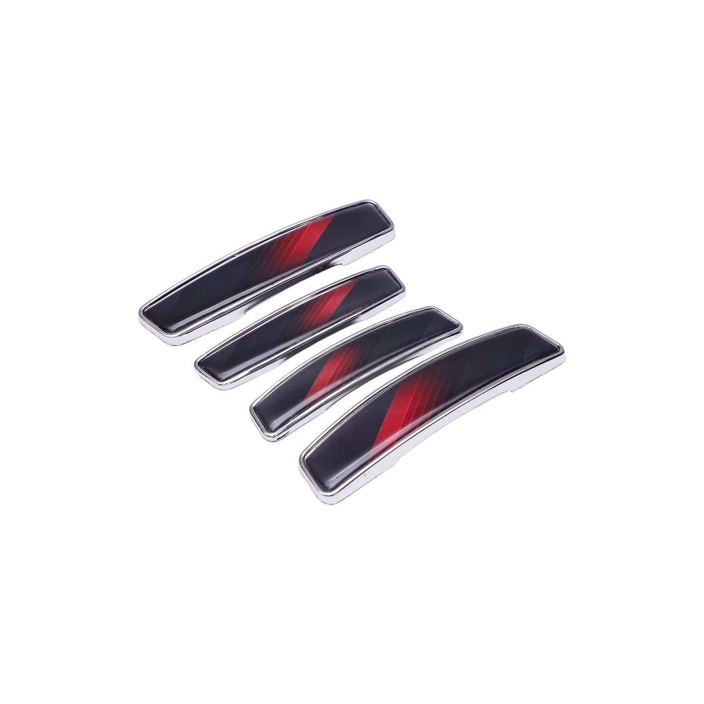 Modesto Premium Door Edge Guard – Chrome Red Carbon Design