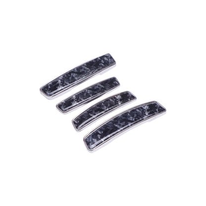 Modesto Premium Door Edge Guard – Chrome Carbon Pattern Design