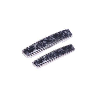 Modesto Premium Door Edge Guard – Chrome Carbon Pattern Design