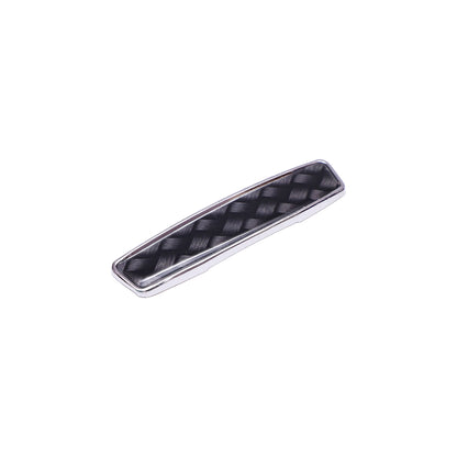 Modesto Premium Door Edge Guard – Chrome Carbon Fiber Design