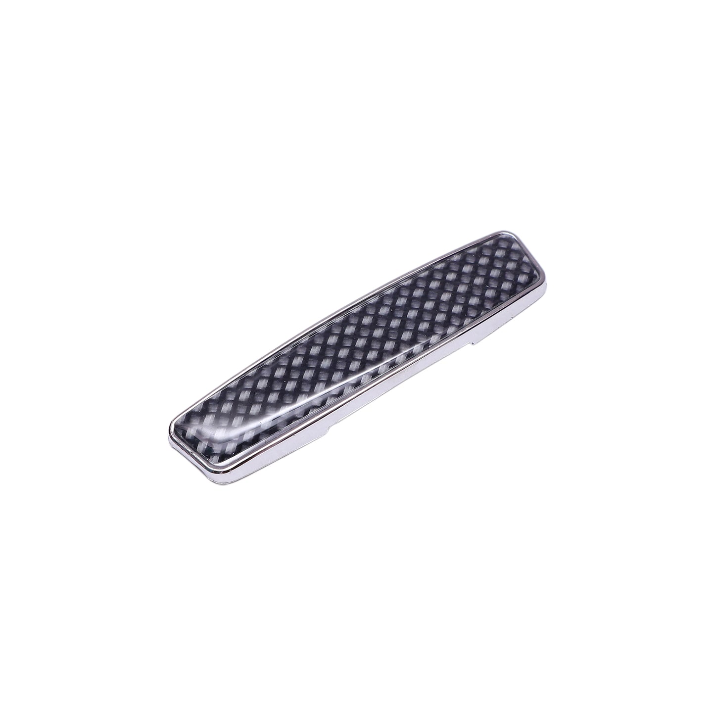 Modesto Premium Door Edge Guard – Chrome Carbon Fiber Design