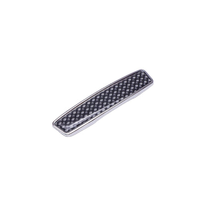 Modesto Premium Door Edge Guard – Chrome Carbon Fiber Design