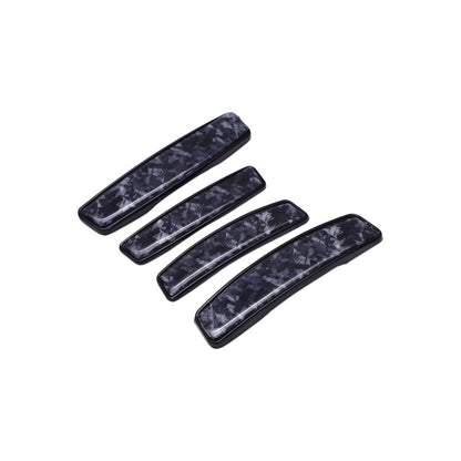 Modesto Premium Door Edge Guard – Black Marble Carbon Design