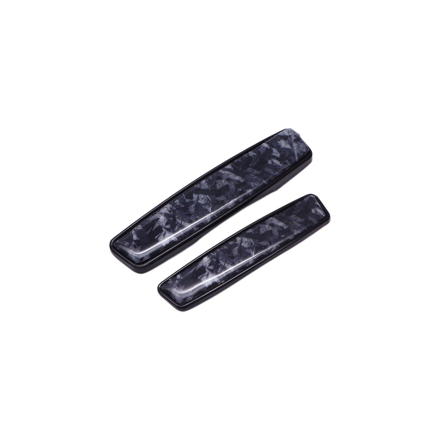 Modesto Premium Door Edge Guard – Black Marble Carbon Design