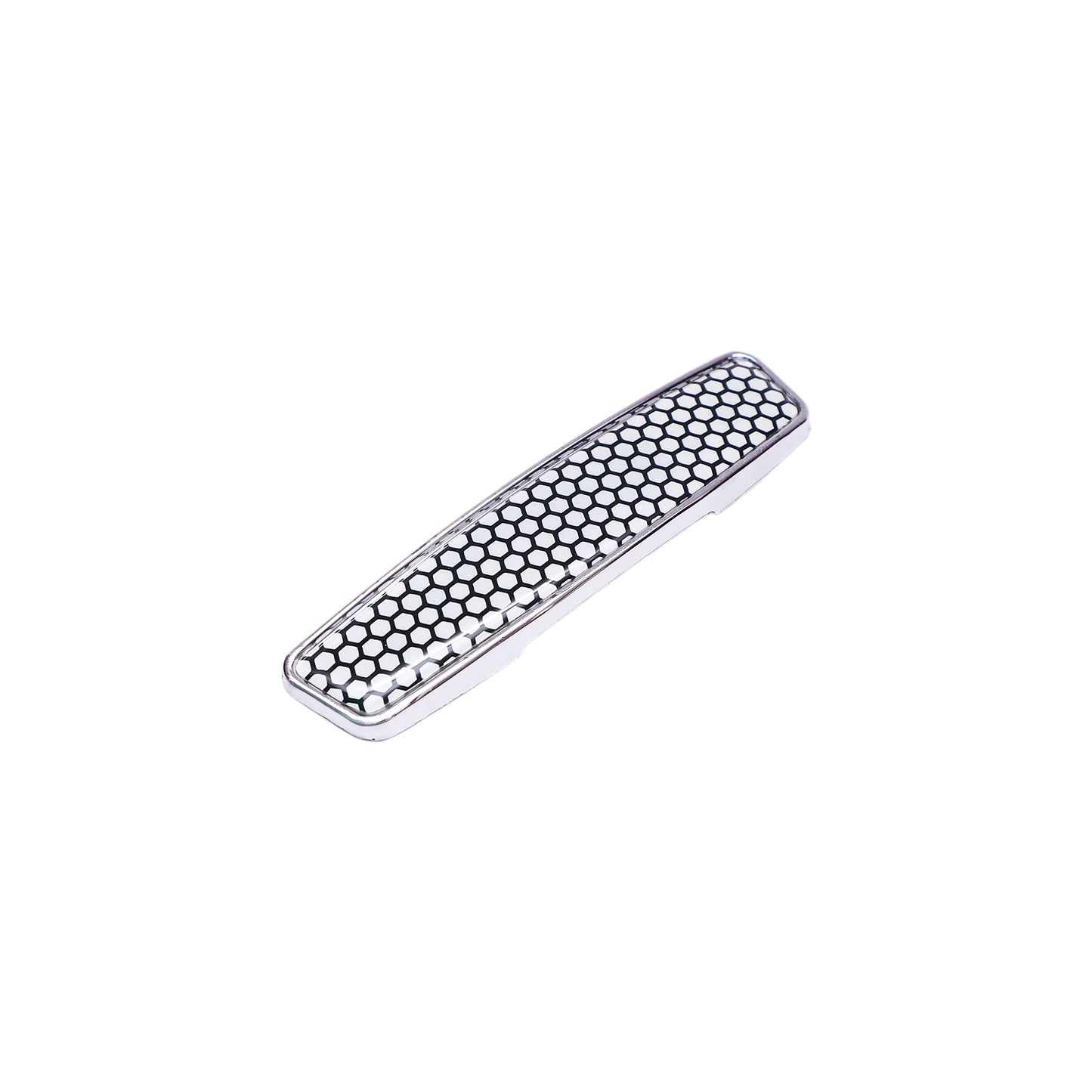 Modesto Premium Door Edge Guard – Chrome Honeycomb Design