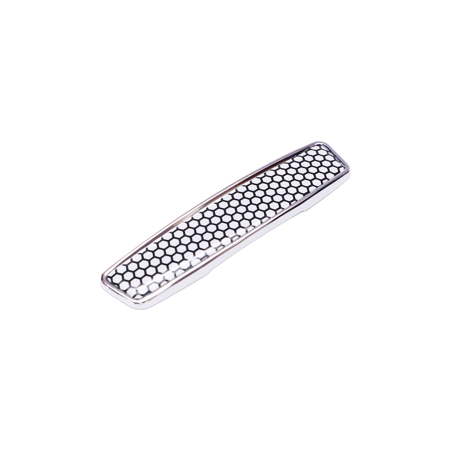 Modesto Premium Door Edge Guard – Chrome Honeycomb Design