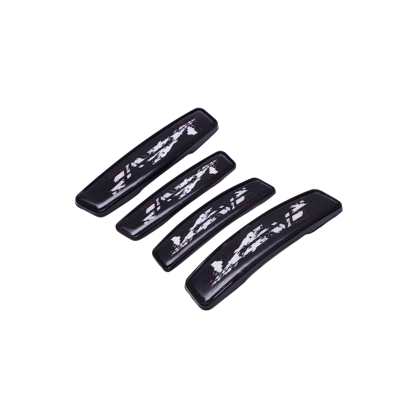 Modesto Premium Door Edge Guard – Black Abstract Pattern Design