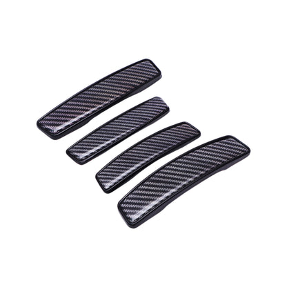 Modesto Premium Door Edge Guard – Black Carbon Fiber Design