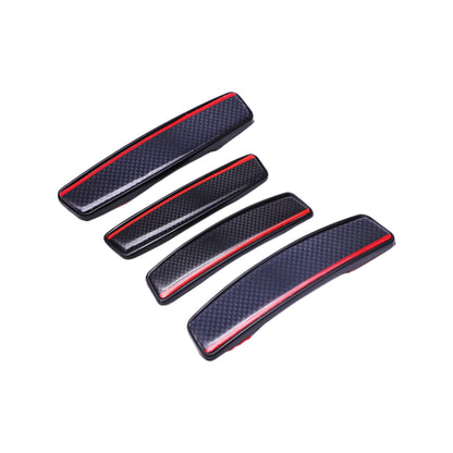 Modesto Premium Door Edge Guard – Black Red Accent Design