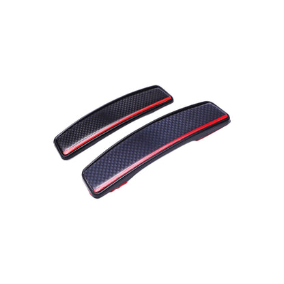 Modesto Premium Door Edge Guard – Black Red Accent Design