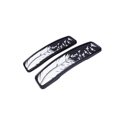 Modesto Premium Door Edge Guard – Black Marble Design