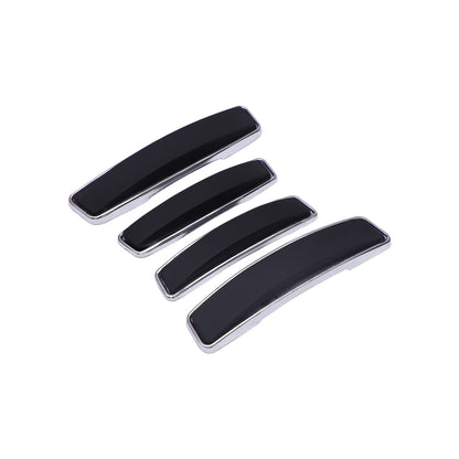 Modesto Premium Door Edge Guard – Chrome Gloss Black Design