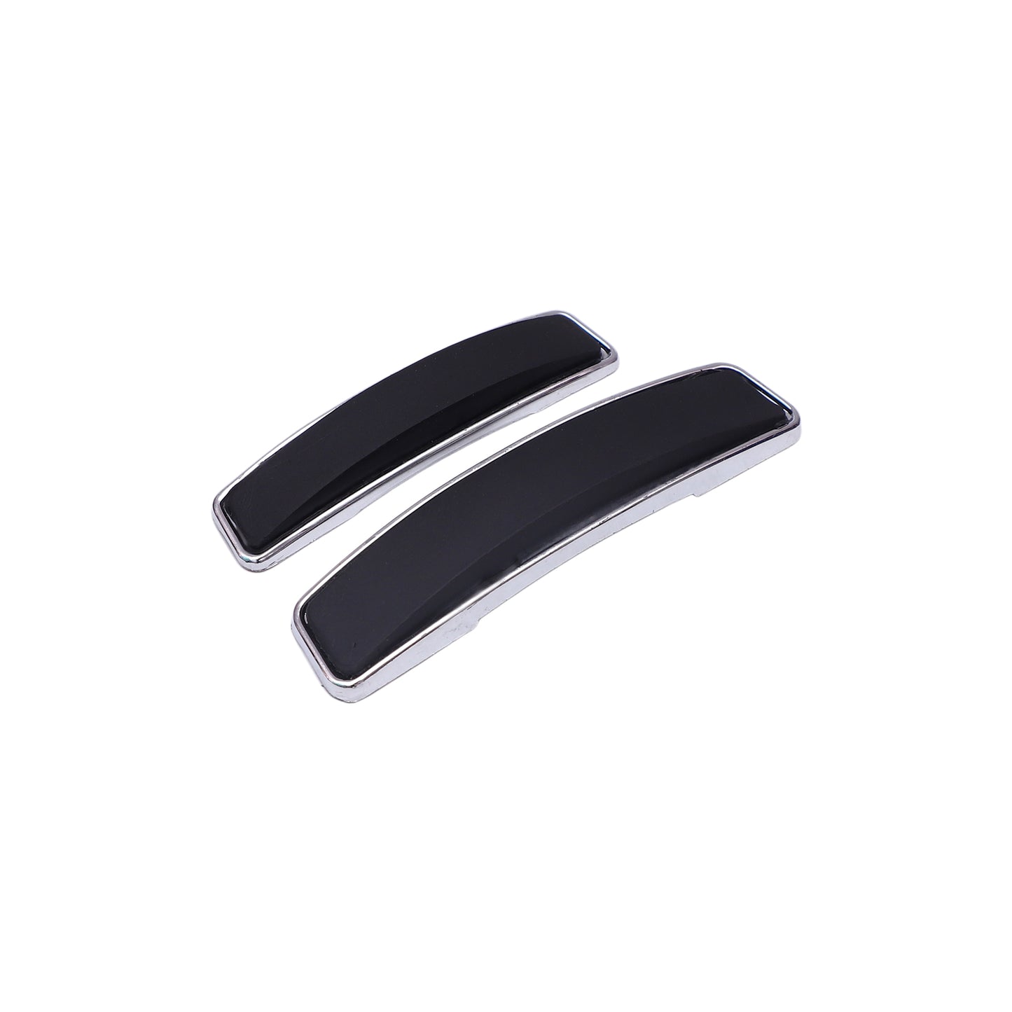 Modesto Premium Door Edge Guard – Chrome Gloss Black Design
