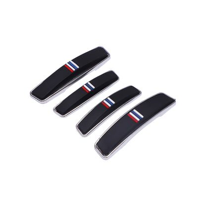 Modesto Premium Door Edge Guard – Chrome Racing Stripe Design