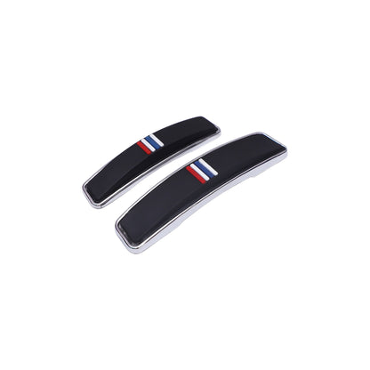 Modesto Premium Door Edge Guard – Chrome Racing Stripe Design