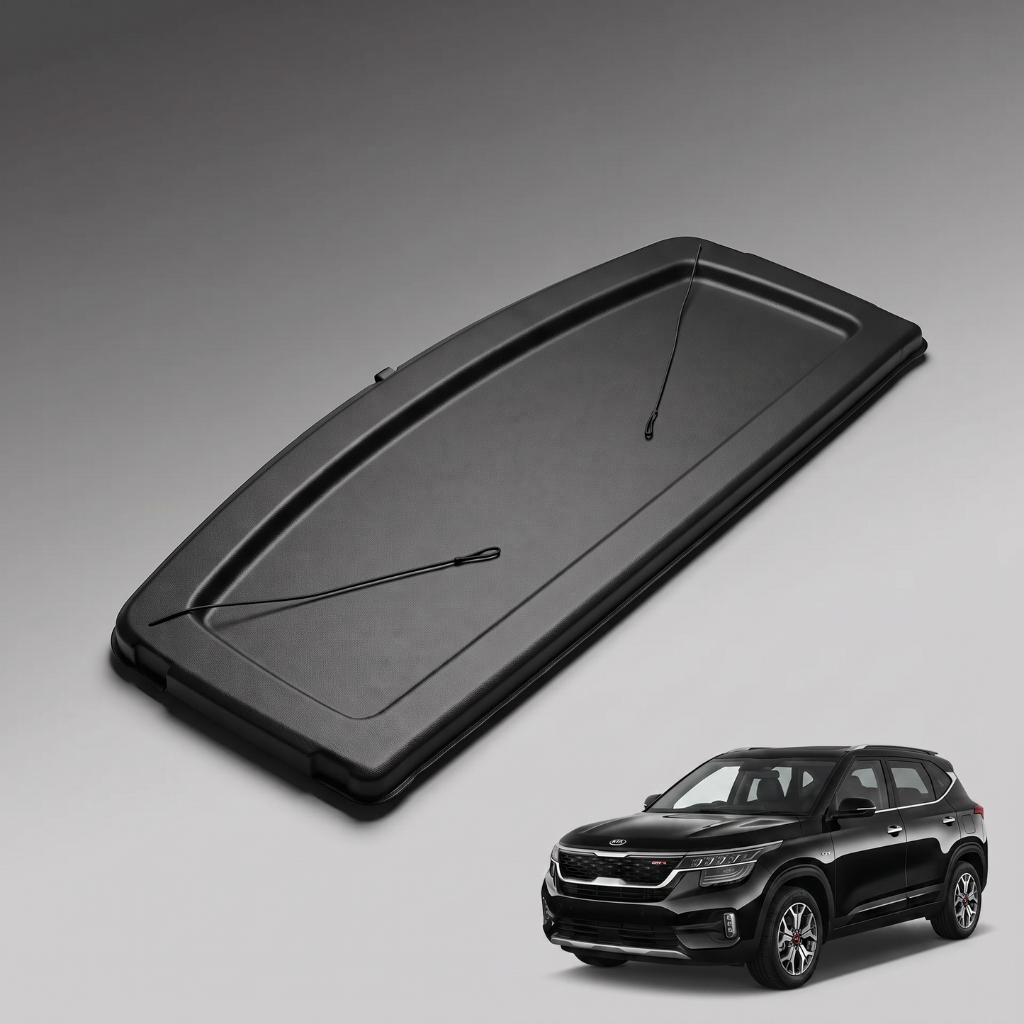 Modesto Premium Parcel Tray for Kia Seltos 2019-2024 with Bracket